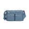 Shalala New York Lightweight and Convenient Multi-Layer Zipper Crossbody Bag 