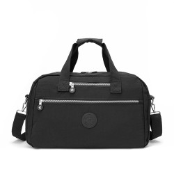 Shalala New York Luggage Bag with Trolley Sleeve, Water-Repellent Travel Bag